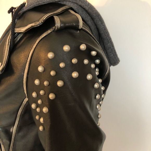 Zara faux leather jacket - Picture 4 of 9